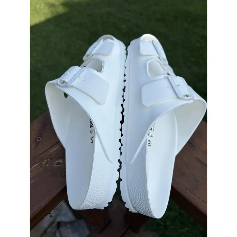 Birkenstock Arizona EVA White Slide Sandals Men US 12 EU 45 Regular